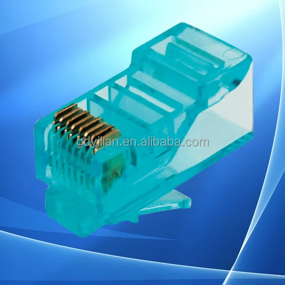 OEM Colorful Cat5e Cat6 Cat7 UTP FTP RJ45 8p8c/6p4c/4p4c network Crystal Head patch cord