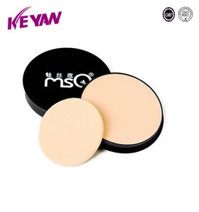 OEM Name Brand Matte Foundation Makeup Pressed Powder With Puff