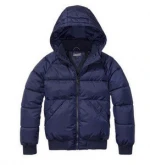 OEM Service Supply Type Apparel high quality 100% Polyester, Taffeta, Down Touch Quilted Padding Unisex Baby Hoodie Jacket