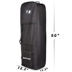 OEM Wholesale Golf Travel Bag Waterproof Nylon Golf Bag With Wheels
