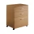 Import Office furniture Equipment for wooden file cabinet steel cabinet / book cupboard 3 Drawer Mobile Pedestal from China