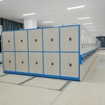 Office Furniture Movable Steel High Density Archive Shelving for School