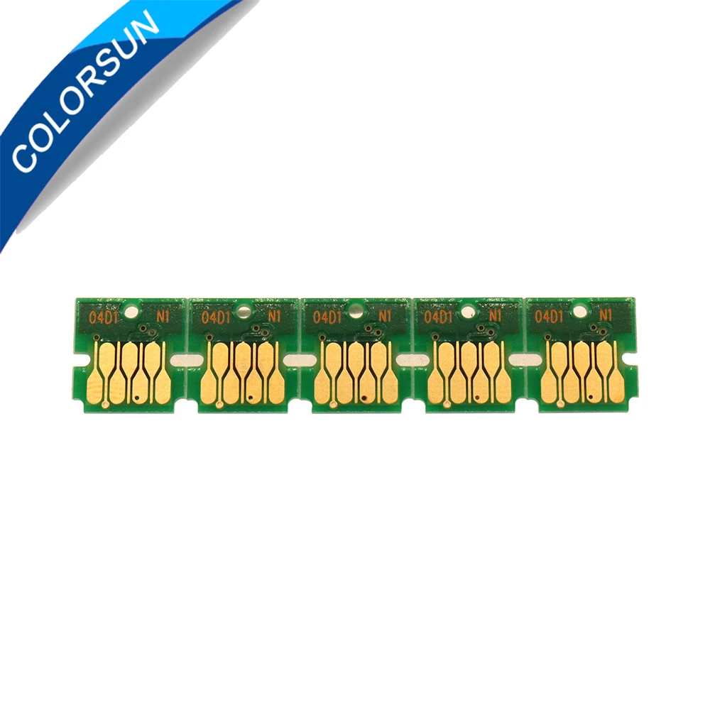 One time chip for cartridge 5color Colorsun T04D100 Cartridge Chip
