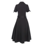 online boutique wholesale drop shipping black cocktail dresses with sleeves