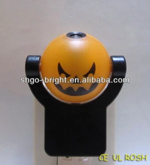 Online shop agent single white or yellow Night light  led night light sensor