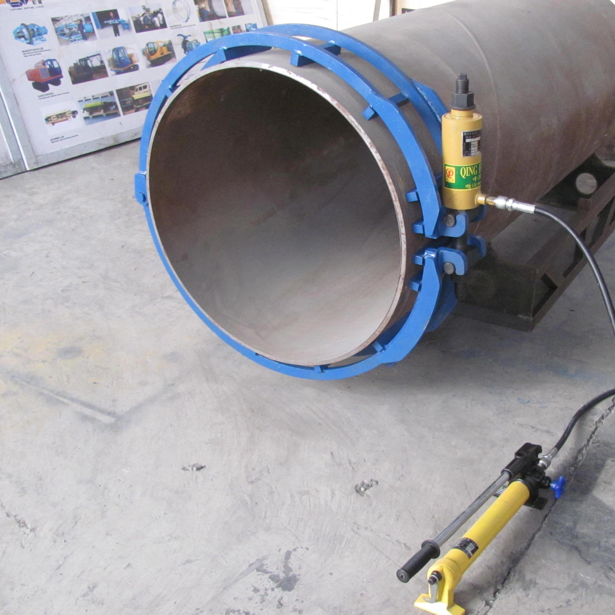 Onshore offshore pipeline construction machinery parts external pipe line-up clamp