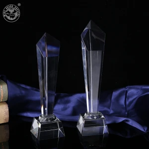 optical crystal plaque crystal trophies and awards
