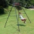 Import Outdoor double seat selection of metal baby swing and childrens swing from China