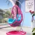 Import Outdoor Furniture Indoor Patio Wicker Rattan Egg Shape Swing Seat With Cushion Hanging Chair from China