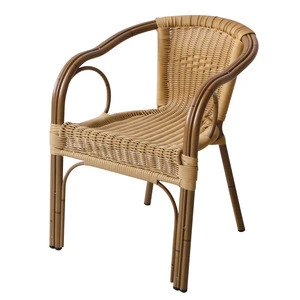 Outdoor Garden Round Plastic Weaving Flower Cheap Wicker Rattan Chair