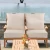Import outdoor indoor back recliner seat cushion chair pad deep seating outdoor cushion from China