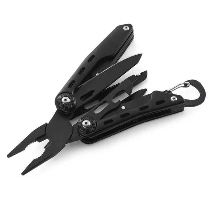 Outdoor multi-purpose Camping tool Wire pliers Stainless steel pocket folding cutting pliers with knife Screwdrivers