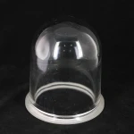 Outdoor Road Light Cover Pressed Borosilicate Explosion-proof Glass Dome