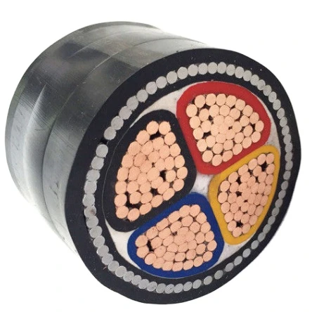 Outdoor Use AL/XLPE/PVC 0.6/1kv Low Voltage XLPE Insulated Copper Power Cable Price List