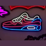 Outdoor Waterproof Led Warning Bar Signs PVC Custom Led Neon Light For Lighting