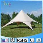 Outdoor White Star Shaped Tent Star Marquess Waterproof Star Tent