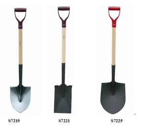 PAGE 32 SHOVEL AND SPADE WITH WOODEN HANDLE