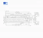 Panel 15 years Lifetime energy meter LCD display screen HTN type Monochrome liquid crystal display panel 32 metal pins LCD panel