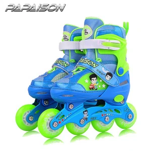 PAPASION Popular classic ranking TOP sales hot selling kids flashing wheels roller inline skate