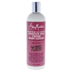Peace Rose Oil Complex Sensitive Creme Body Lotion by Shea Moisture for Women - 13 oz Body Lotion