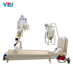 PET flakes recycling hot washing plant/plastic washing machine/plastic recycling plant