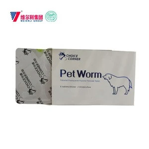 pet medicine Febantel tablet for pet dog cat antiparasite