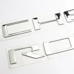 Pick-up Truck Car Custom Tailgate 3D ABS Plastic Letters Name Plate Inserts Badge Emblem Sticker Decal