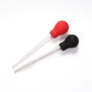 Plastic dropping bottle turkey oil baster and meat baster