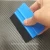 Import Plastic Felt Edge Squeegee Car Vinyl Wrap Application Tool Scraper Decal blue Car Wrap Tools from China