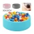 Import Polygonal Sponge Sale Childrens Ball Pool Ball Pit Grey Premium Factory 2021 New China 500 Ball Pit Pink Home Playground Park from China