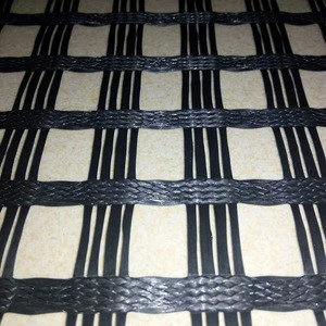 Polypropylene Glass fiber geogrid with factory price
