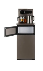 Popular tea bar machine 220V grey color with compressor cooling