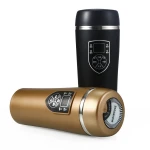 Portable Electric Wireless Car Smart Heating Drink Water insulation Cup Wireless Charging Beaker