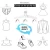 Import Portable Mini Clothes Dryer Fast Drying Clothes Suit Hanger Dryer 220V with EU Plug Adapter from China