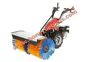 POWERTEC 13hp engine with pre-position power sweeper for sale