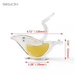 Premium Quality Lemon Lime Squeezer - Manual Citrus Press Juicer lemon press