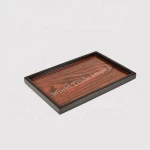 Premium rosewood bath set for luxury bathroom