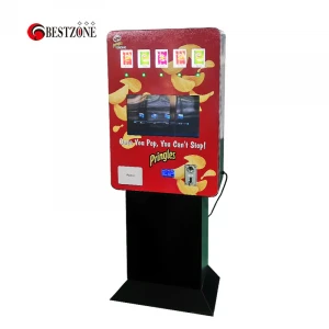 Prinlges automatic dispensor potato chips vending machine  crisps vending machine