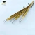 Import Private label Fish Style  Volume tweezers black with gold tip stainless steel slanted tip tweezers from NQLASH Tweezers from China