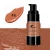 Import private label long lasting full coverage blemish free bronzer makeup natural tan liquid foundation for dark skin from China