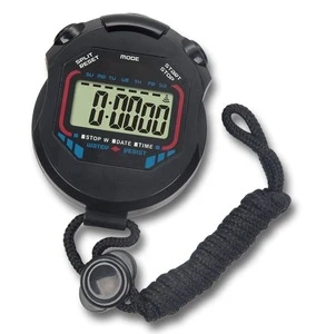 Professional digital sport stopwatch timer with waterproof and alarm function