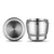 Import Professional Food Grade Reusable Refillable Compatible Nespresso Coffee Capsule from China