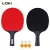 Import Professional Wood Table Tennis Racket Ping Pong Bat Set 4 Balls &amp; Portable Net from China