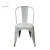 Promotional Top Quality Vintage Industrial Wooden Seat Metal Dining Chair