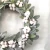 Import QSLHC-AF1147 New Design Door Decorative Green Flower Wreath Lambs Ears Wreath with Cotton from China