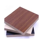 Quality guaranteed ordinary density plate mdf sheet melamine faced board