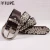 Import Quality leather western punk belt metal studded decoration Genuine Belt wholesale full grain leather Belt for man women from China