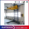 Rail lead Lift platform/cargo lift /indoor vertical lift