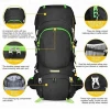 Rain Cover 70L+10L Outdoor Travel Mountain Climbing Bag Backpack