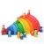 Import Rainbow Blocks Kids Large Creative Rainbow Building Blocks Wooden Toys for kids Montessori Educational Toy from China